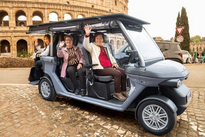3時間の全体ローマゴルカートツアーで永遠の都を探索する