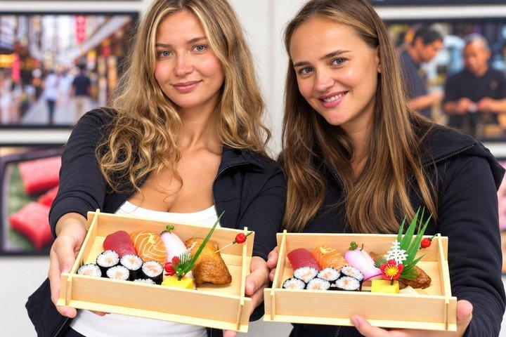 Tokyo: Tsukiji Market Sushi Making Class – Beautiful Sushi Bento