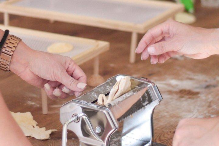 アムステルダムでのイタリア語料理教室（イタリア語人シェフによるパスタ作り）