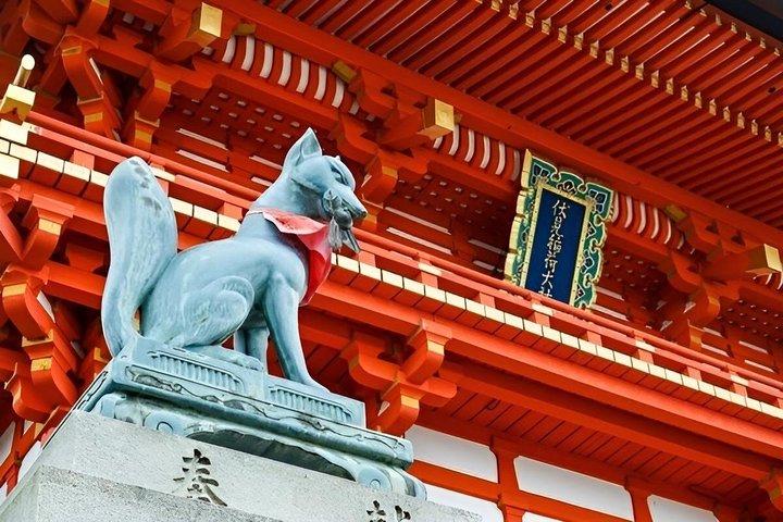 京都プライベートツアー:着物、酒、弓道、懐石、伏見稲荷