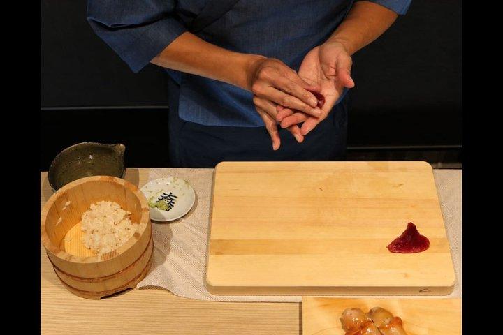 代々木での東京プライベート江戸前おまかせ寿司体験