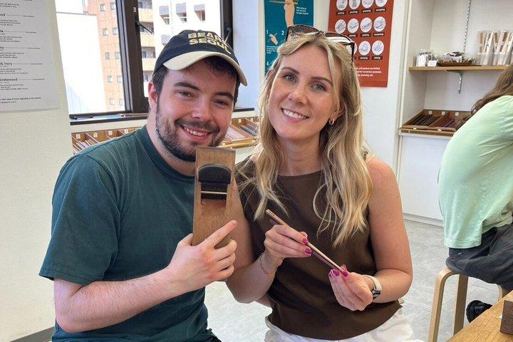 Make Your Own Personalized Chopsticks in Ginza