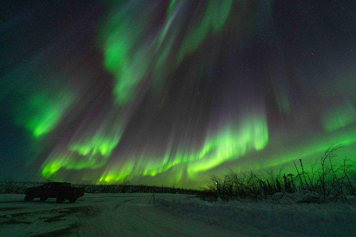 アラスカ州フェアバンクスのプライベートオーロラ撮影ツアー