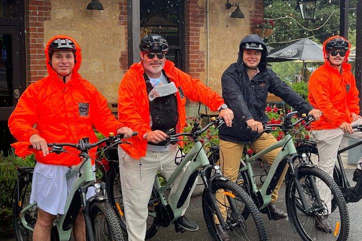 アデレードヒルズ電動アシスト自転車セルフガイドツアー マウントロフティサミット
