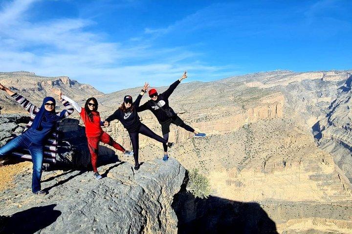 Jebel Shams Shared Day Trip Omans Grand Canyon and Mountain Views