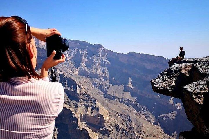 ジェベルシャムス共同日帰り旅行オマーングランドキャニオンとマウンテンビュー