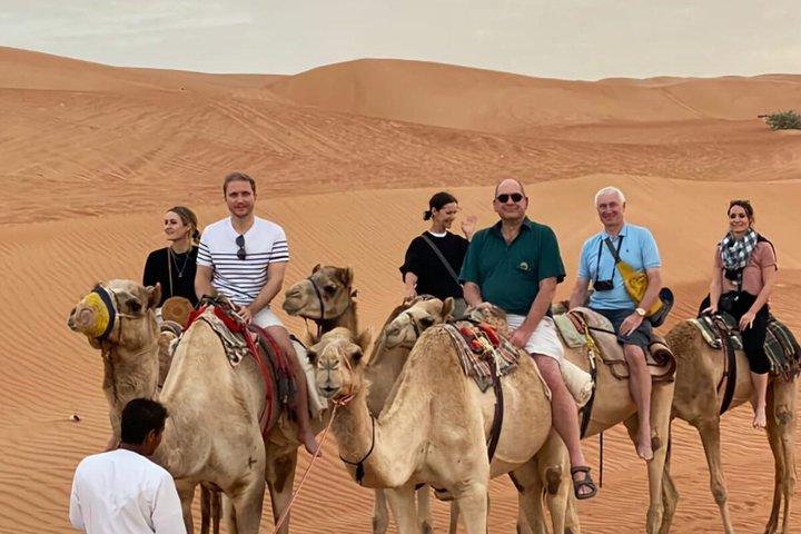 Sharing Desert Adventure Tour with Activities and Sunset watch