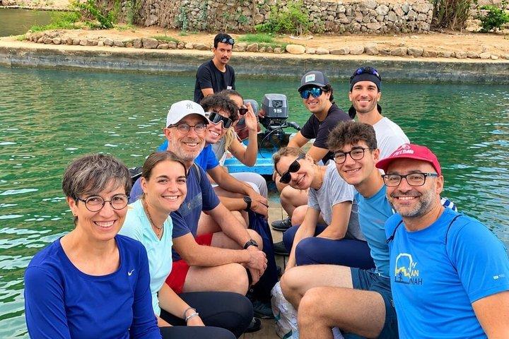 Full Day Private Tour Bimmah Sinkhole Wadi Shab Fins Beach