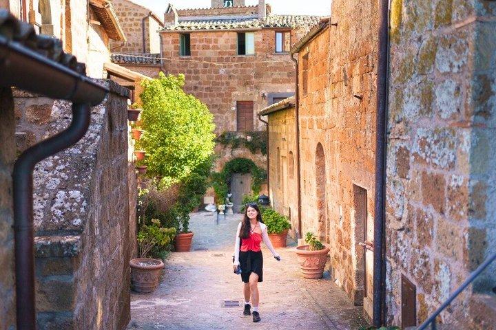 Rome : Excursion d'une journée en Toscane avec déjeuner et dégustation de vin
