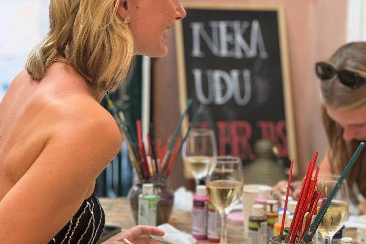 Paint, Sip & Savor Local Flavors: Authentic Dubrovnik Workshop