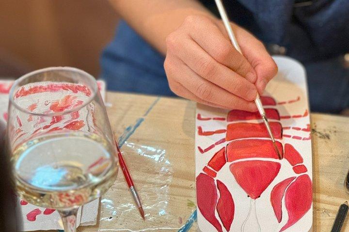 Paint, Sip & Savor Local Flavors: Authentic Dubrovnik Workshop