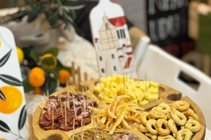 Paint, Sip & Savor Local Flavors: Authentic Dubrovnik Workshop
