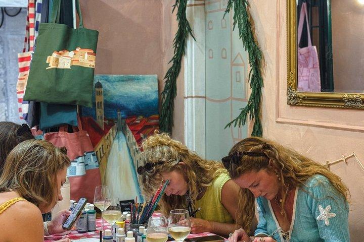 Paint, Sip & Savor Local Flavors: Authentic Dubrovnik Workshop