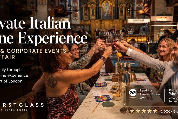 ロンドン：セント・マークス教会でのイタリア語ワインテイスティング体験