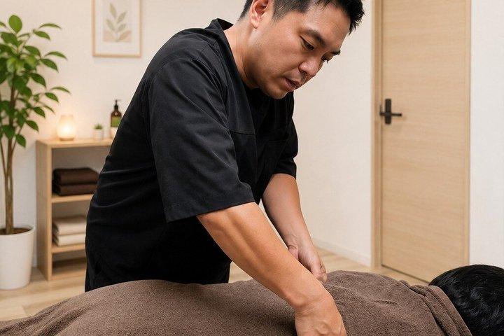 ライセンスエキスパートによる大阪プライベート指圧体験