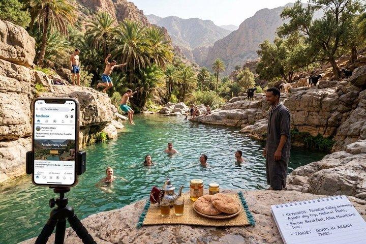 Tamraght Paradise Valley Excursion and Atlas Mountains Day Trip
