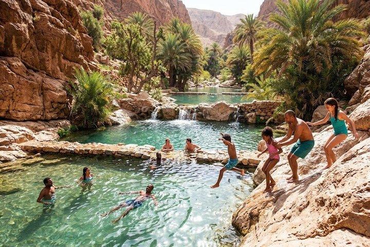 Taghazout Paradise Valley excursion with Atlas Mountains