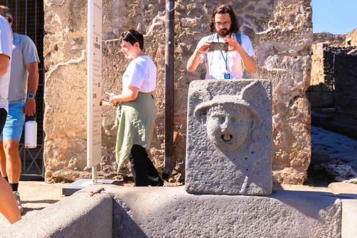 ローマ発ポンペイとソレント日帰り旅行（リモンチェロ・テイスティング付き）