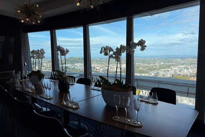 スカイタワーオークランド展望デッキ 360度の街の眺め