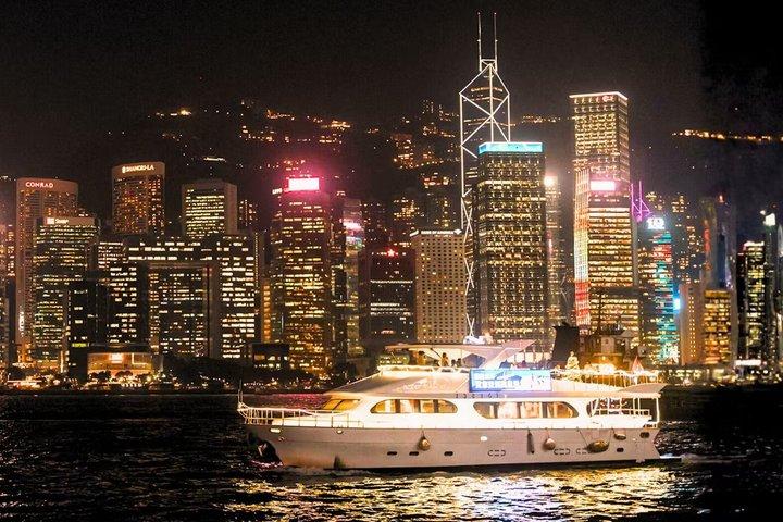 Hong Kong Victoria Harbour Night Cruise and Symphony of Lights