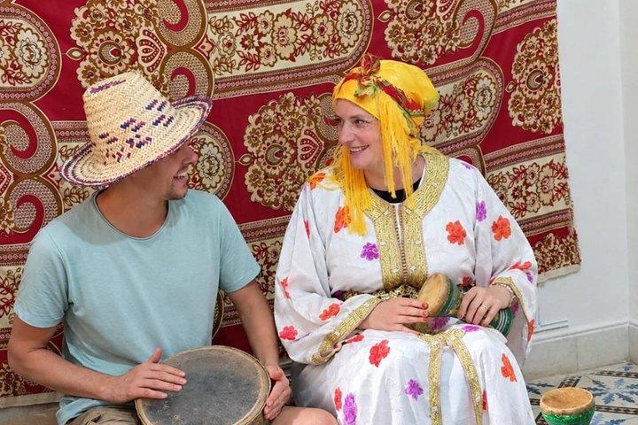 Clase de Cocina en Marrakech y Experiencia de Vestimenta Tradicional Marroquí