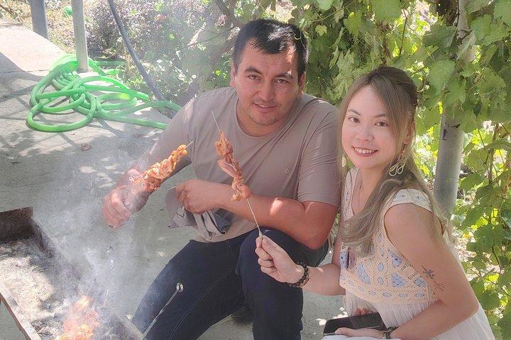 COOKING CLASS(meals: plov+1 more) in Samarkand,visit Bread bakery
