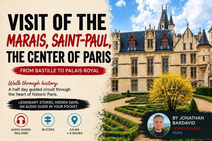 Marais og Saint Paul Audio Guided Walking Tour