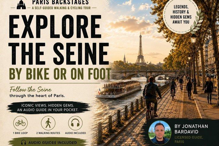 Self Guided along the Seine River Tour of Paris