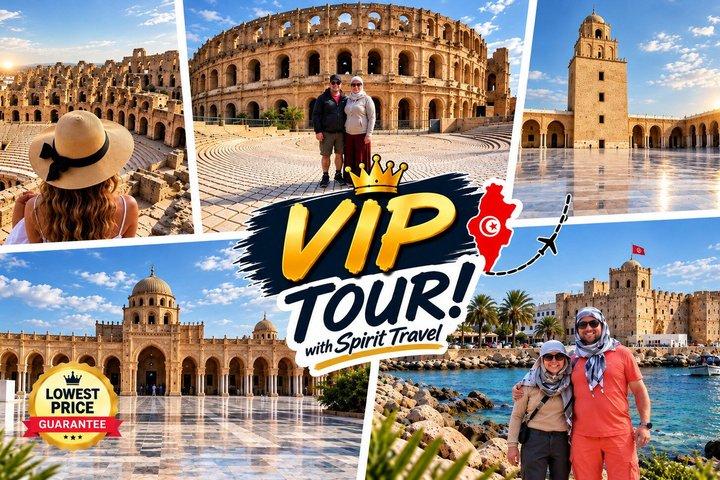 VIP Tour: El Jem, Kairouan, Monastir/Sousse | Pickup Included
