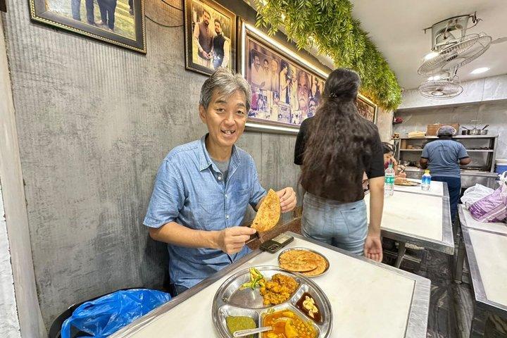 プライベート旧デリーストリートフードツアー：11品試食＆リクシャーライド