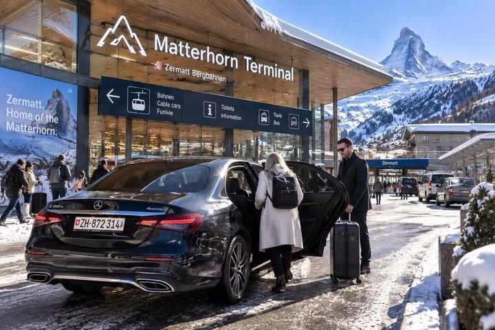 Private Transfer Lucerne to Zermatt with Ski Van Option