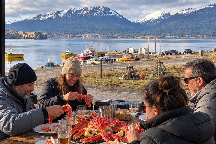 Route naar King Crab en Puerto Almanza per 4x4 vanuit Ushuaia