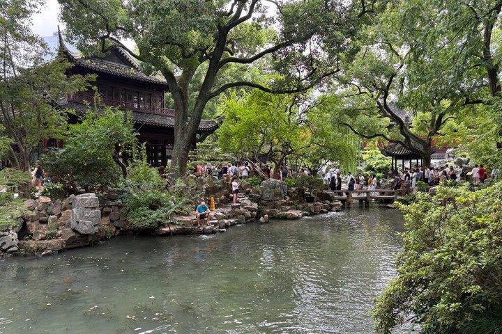 上海のモーニングプライベート太極拳ティー＆豫園ツアー