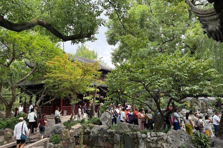 上海のモーニングプライベート太極拳ティー＆豫園ツアー