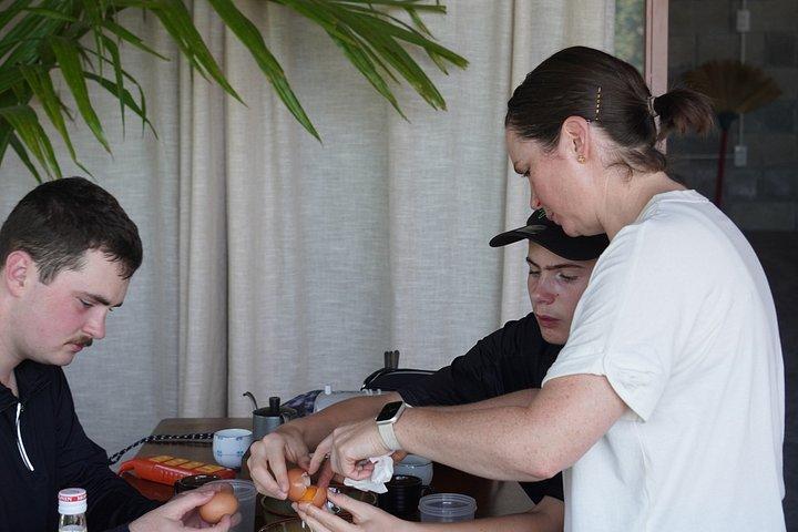 ホイアンでの簡単なベトナムコーヒー作り教室