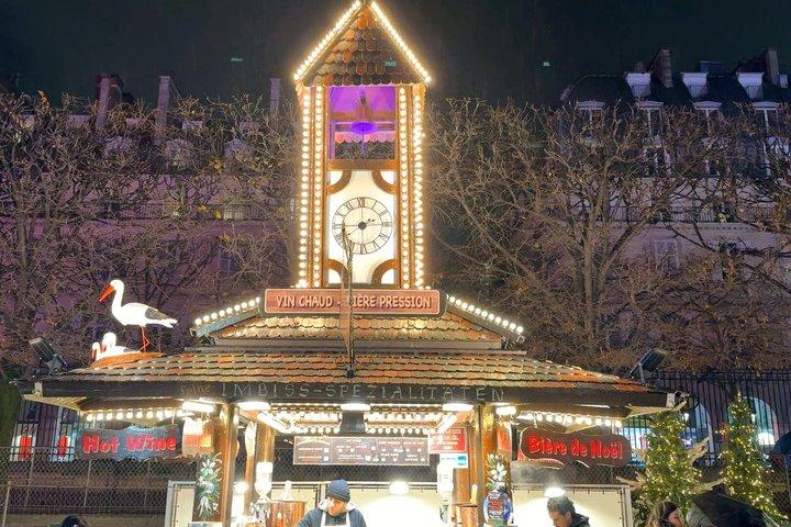 パリのクリスマスマジックプライベートツアー（イルミネーションとホットチョコレート付き）