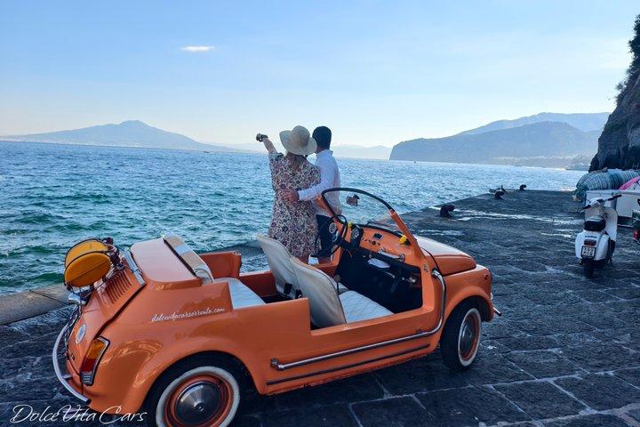 3.5 Hours Fiat 500 Photoshoot between Sorrento and Positano