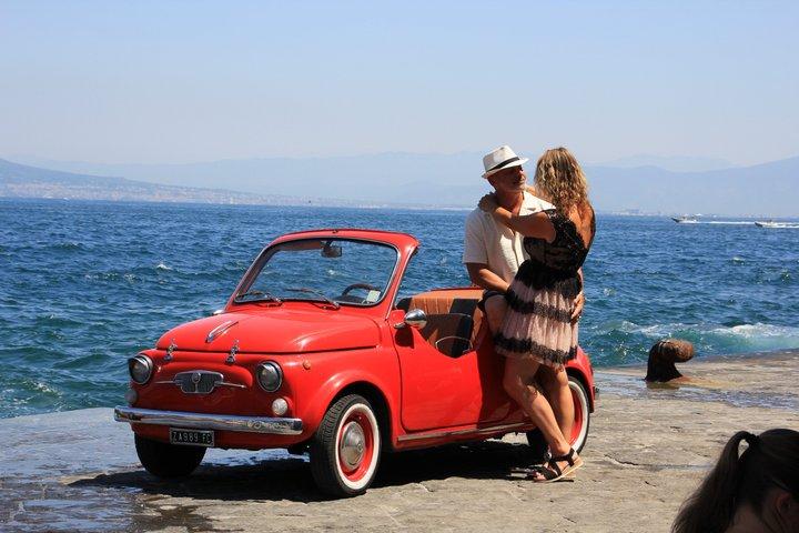 3.5 Hours Fiat 500 Photoshoot between Sorrento and Positano
