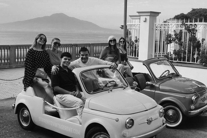 3.5 Hours Fiat 500 Photoshoot between Sorrento and Positano