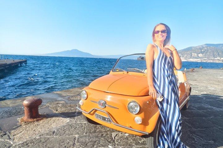 3.5 Hours Fiat 500 Photoshoot between Sorrento and Positano