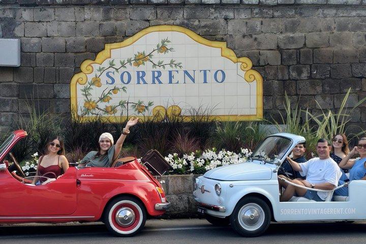 3.5 Hours Fiat 500 Photoshoot between Sorrento and Positano