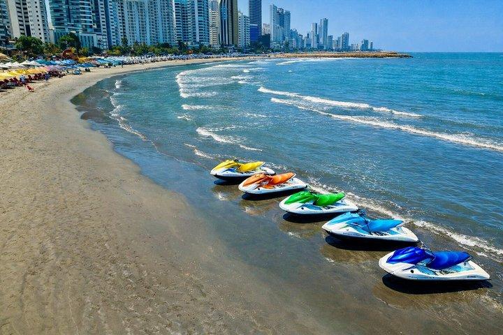 Cartagena Jet Ski Adventure with Optional Drone Video