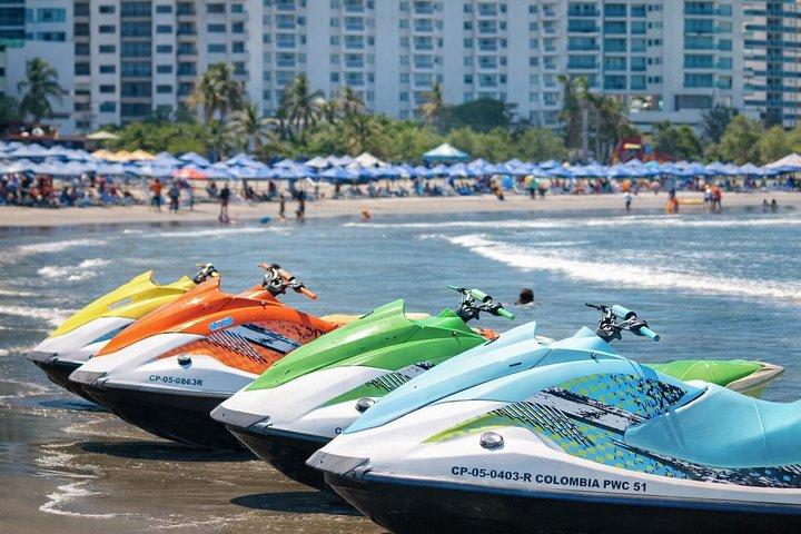 Cartagena Jet Ski Adventure with Optional Drone Video