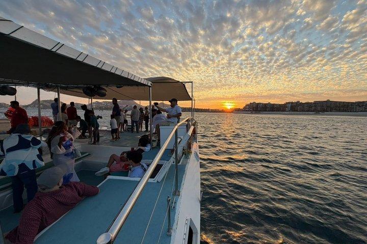 Sunset Cruise with Unlimited Drinks and Snacks. Cabo San Lucas