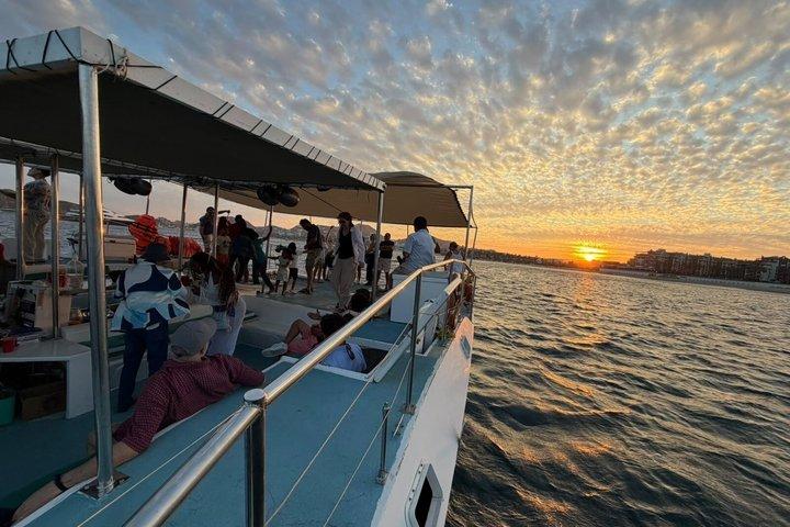 Sunset Cruise with Unlimited Drinks and Snacks. Cabo San Lucas