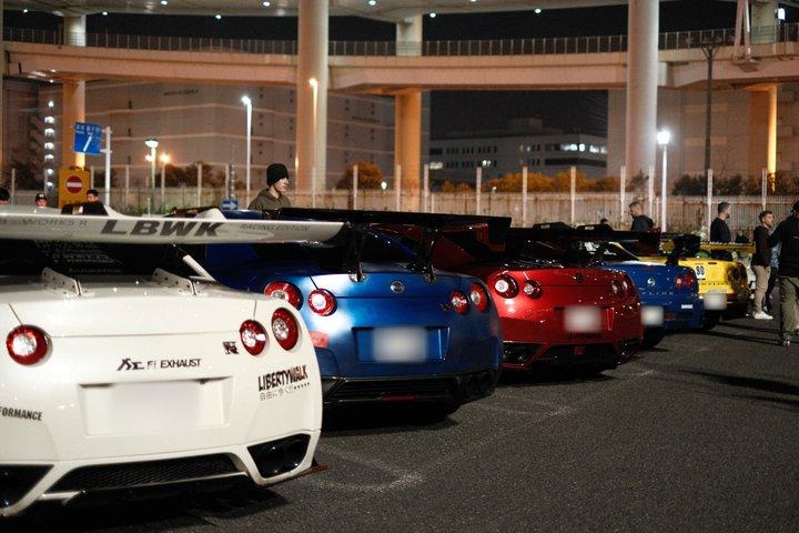 東京JDMカーカルチャーと大黒PAカーミート体験