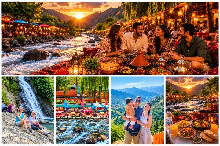 Marrakech: Vandring till Ourika-vattnet, Atlasbergen & middag vid floden