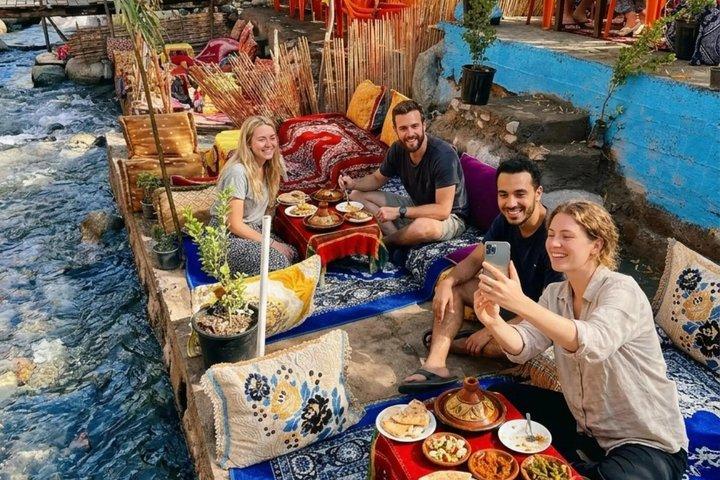 Marrakech: Vandring till Ourika-vattnet, Atlasbergen & middag vid floden