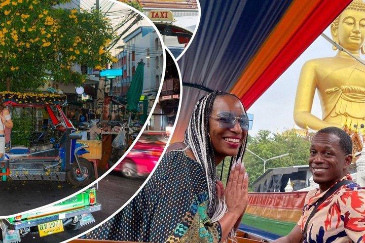 Aventura no Canal de Bangkok e Tuk Tuk: Joias Escondidas da Cidade