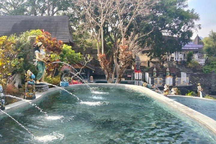 バトゥール火山トレッキングと温泉プライベートガイドツアー